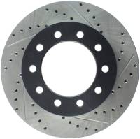 StopTech Sport Drilled/Slotted Brake Rotor Front Left 127.65111L