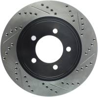 Stoptech - StopTech Sport Drilled/Slotted Brake Rotor Front Left 127.65118L - Image 1