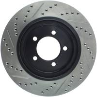 Stoptech - StopTech Sport Drilled/Slotted Brake Rotor Front Left 127.65118L - Image 2