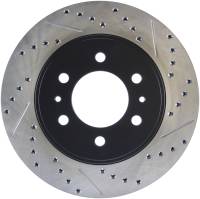 Stoptech - StopTech Sport Drilled/Slotted Brake Rotor Front Left 127.65130L - Image 1