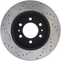 Stoptech - StopTech Sport Drilled/Slotted Brake Rotor Front Left 127.65130L - Image 2