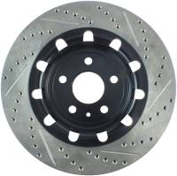 Stoptech - StopTech Sport Drilled/Slotted Brake Rotor Front Right 127.65136R - Image 2