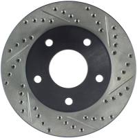 Stoptech - StopTech Sport Drilled/Slotted Brake Rotor Front and Rear Left 127.66006L - Image 1