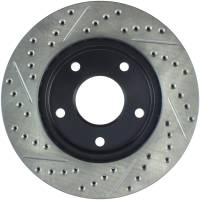 Stoptech - StopTech Sport Drilled/Slotted Brake Rotor Front and Rear Left 127.66006L - Image 2