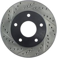 Stoptech - StopTech Sport Drilled/Slotted Brake Rotor Front and Rear Right 127.66006R - Image 1