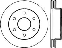 StopTech Sport Cryo Drilled/Slotted Brake Rotor Front Right 127.66009CR