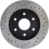 Stoptech - StopTech Sport Drilled/Slotted Brake Rotor Front Left 127.66009L - Image 2