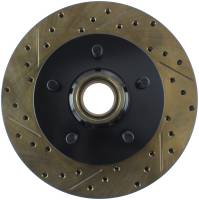 StopTech Sport Drilled/Slotted Brake Rotor Front Right 127.66011R