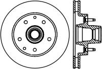 StopTech Sport Cryo Drilled/Slotted Brake Rotor Front Left 127.66017CL