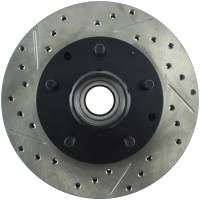 StopTech Sport Drilled/Slotted Brake Rotor Front Right 127.66017R