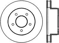 StopTech Sport Cryo Drilled/Slotted Brake Rotor Front Left 127.66022CL