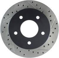 Stoptech - StopTech Sport Drilled/Slotted Brake Rotor Front Left 127.66022L - Image 1