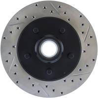 StopTech Sport Drilled/Slotted Brake Rotor Front Left 127.66025L