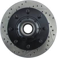 StopTech Sport Drilled/Slotted Brake Rotor Front Right 127.66027R