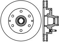 StopTech Sport Cryo Drilled/Slotted Brake Rotor Front Left 127.66035CL