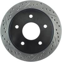 StopTech Sport Drilled/Slotted Brake Rotor Rear Right 127.66036R