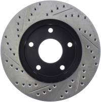 Stoptech - StopTech Sport Drilled/Slotted Brake Rotor Front Left 127.66038L - Image 2