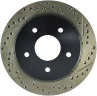 Stoptech - StopTech Sport Drilled/Slotted Brake Rotor Rear Left 127.66039L - Image 1