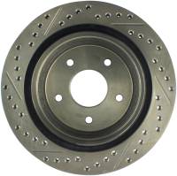 Stoptech - StopTech Sport Drilled/Slotted Brake Rotor Rear Left 127.66039L - Image 2