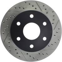 Stoptech - StopTech Sport Drilled/Slotted Brake Rotor Front Left 127.66040L - Image 1