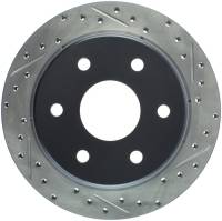 Stoptech - StopTech Slotted & Drilled Sport Brake Rotor - 127.66041L - Image 1