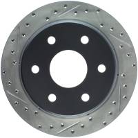 Stoptech - StopTech Slotted & Drilled Sport Brake Rotor - 127.66041R - Image 1