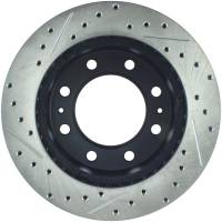 Stoptech - StopTech Sport Drilled/Slotted Brake Rotor Front Left 127.66042L - Image 2