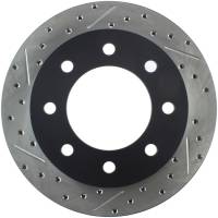 StopTech Sport Drilled/Slotted Brake Rotor Rear Right 127.66043R