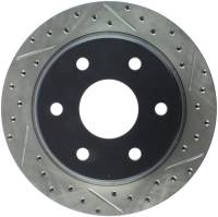 Stoptech - StopTech Sport Drilled/Slotted Brake Rotor Rear Left 127.66045L - Image 1