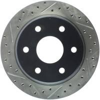 StopTech Sport Drilled/Slotted Brake Rotor Rear Right 127.66045R