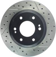 Stoptech - StopTech Sport Drilled/Slotted Brake Rotor Front Left 127.66051L - Image 1