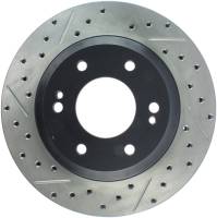 StopTech Sport Drilled/Slotted Brake Rotor Front Right 127.66051R