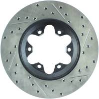 Stoptech - StopTech Sport Drilled/Slotted Brake Rotor Front Left 127.66056L - Image 1