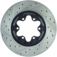 Stoptech - StopTech Sport Drilled/Slotted Brake Rotor Front Left 127.66056L - Image 2