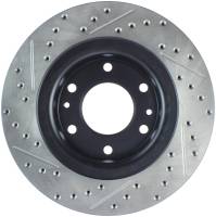 Stoptech - StopTech Sport Drilled/Slotted Brake Rotor Front Left 127.66063L - Image 2