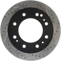 StopTech Slotted & Drilled Sport Brake Rotor - 127.66074L