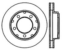 StopTech Sport Cryo Drilled/Slotted Brake Rotor Front Left 127.67005CL