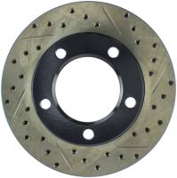 Stoptech - StopTech Sport Drilled/Slotted Brake Rotor Front Left 127.67005L - Image 1