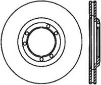 StopTech Sport Cryo Drilled/Slotted Brake Rotor Front and Rear Right 127.67033CR