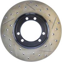 Stoptech - StopTech Sport Drilled/Slotted Brake Rotor Front and Rear Left 127.67033L - Image 1