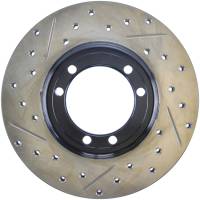 Stoptech - StopTech Sport Drilled/Slotted Brake Rotor Front and Rear Right 127.67033R - Image 1