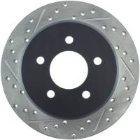 StopTech Sport Drilled/Slotted Brake Rotor Rear Right 127.67037R