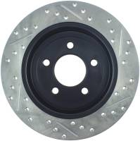 Stoptech - StopTech Sport Drilled/Slotted Brake Rotor Rear Right 127.67037R - Image 2