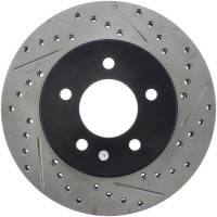 Stoptech - StopTech Sport Drilled/Slotted Brake Rotor Front Left 127.67039L - Image 1