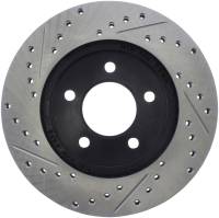 Stoptech - StopTech Sport Drilled/Slotted Brake Rotor Front Left 127.67039L - Image 2