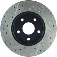 Stoptech - StopTech Sport Drilled/Slotted Brake Rotor Front Left 127.67042L - Image 2