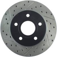 StopTech Sport Drilled/Slotted Brake Rotor Front Right 127.67042R