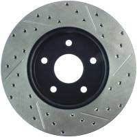 Stoptech - StopTech Sport Drilled/Slotted Brake Rotor Front Right 127.67042R - Image 2