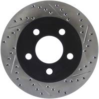 Stoptech - StopTech Sport Drilled/Slotted Brake Rotor Front Left 127.67045L - Image 1