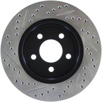 Stoptech - StopTech Sport Drilled/Slotted Brake Rotor Front Left 127.67045L - Image 2